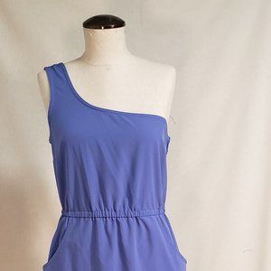 Guess Purple Asymmetrical Dress